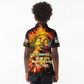 Bob King Of Reggae Rastafari Lion Kid Polo Shirt You Never Know How Strong You Are