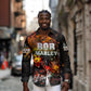 Bob King Of Reggae Rastafari Lion Long Sleeve Button Shirt You Never Know How Strong You Are