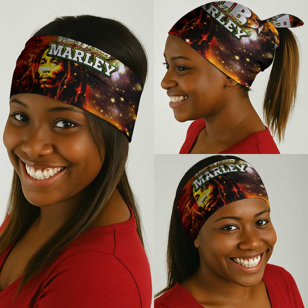 Bob King Of Reggae Rastafari Lion Neck Gaiter You Never Know How Strong You Are DT02