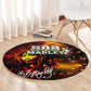 Bob King Of Reggae Rastafari Lion Round Carpet You Never Know How Strong You Are