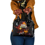Bob King Of Reggae Rastafari Lion Shoulder Handbag You Never Know How Strong You Are