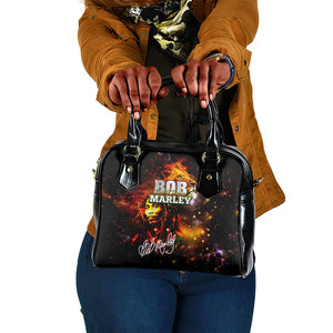 Bob King Of Reggae Rastafari Lion Shoulder Handbag You Never Know How Strong You Are