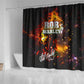 Bob King Of Reggae Rastafari Lion Shower Curtain You Never Know How Strong You Are