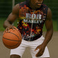 Bob King Of Reggae Rastafari Lion Sleeveless Zip Hoodie You Never Know How Strong You Are - African Pride