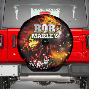 Bob King Of Reggae Rastafari Lion Spare Tire Cover You Never Know How Strong You Are