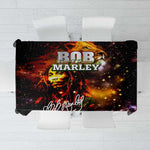 Bob King Of Reggae Rastafari Lion Tablecloth You Never Know How Strong You Are