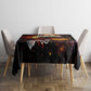 Bob King Of Reggae Rastafari Lion Tablecloth You Never Know How Strong You Are