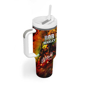 Bob King Of Reggae Rastafari Lion Tumbler With Handle You Never Know How Strong You Are