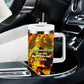 Bob King Of Reggae Rastafari Lion Tumbler With Handle You Never Know How Strong You Are