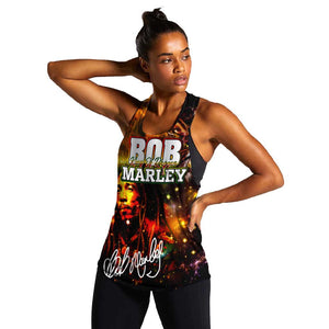 Bob King Of Reggae Rastafari Lion Women Racerback Tank You Never Know How Strong You Are