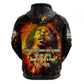 Bob King Of Reggae Rastafari Lion Zip Hoodie You Never Know How Strong You Are