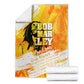 Legend Bob Reggae Afro Blanket One Love One Heart Tropical Leaf
