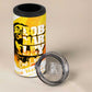 Legend Bob Reggae Afro 4 in 1 Can Cooler Tumbler One Love One Heart Tropical Leaf