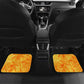 Legend Bob Reggae Afro Car Mats One Love One Heart Tropical Leaf