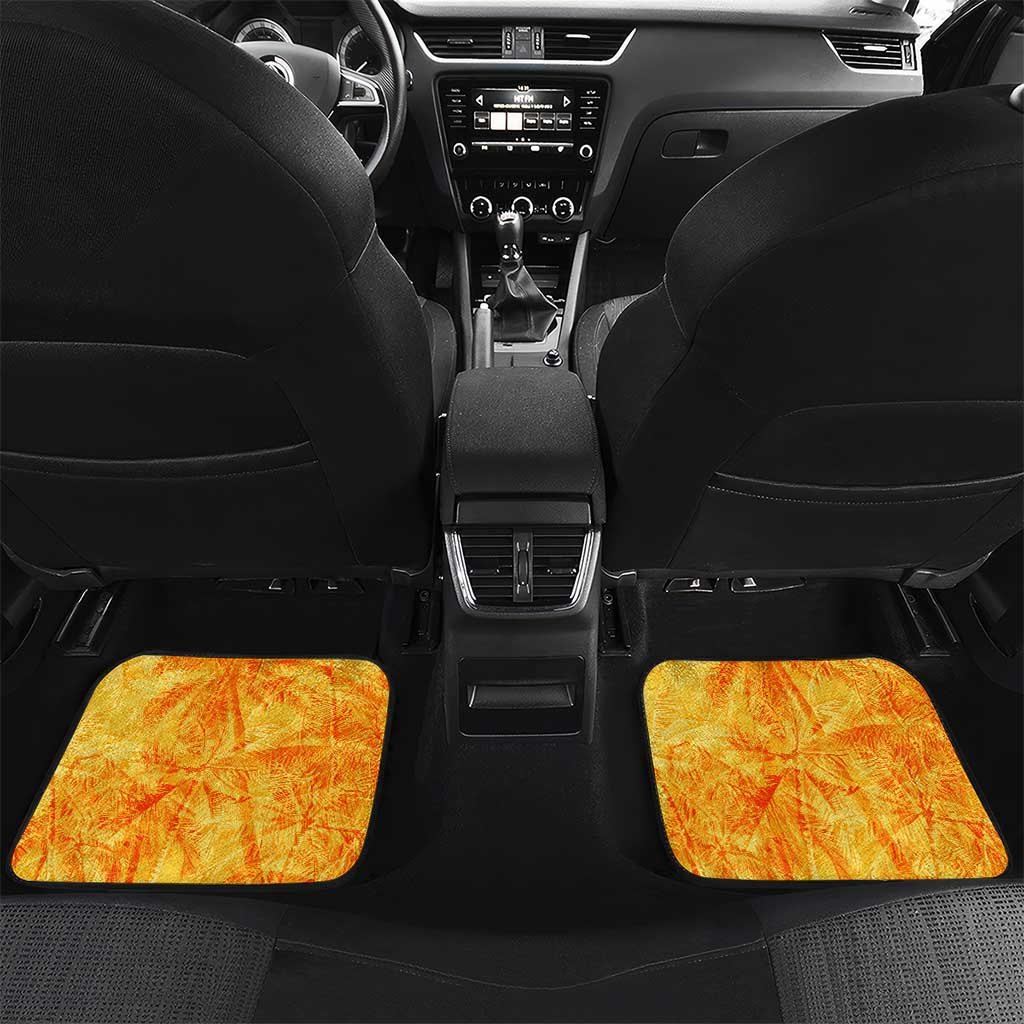 Legend Bob Reggae Afro Car Mats One Love One Heart Tropical Leaf