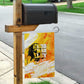 Legend Bob Reggae Afro Garden Flag One Love One Heart Tropical Leaf