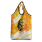 Legend Bob Reggae Afro Grocery Bag One Love One Heart Tropical Leaf