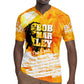 Legend Bob Reggae Afro Rugby Jersey One Love One Heart Tropical Leaf