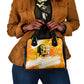 Legend Bob Reggae Afro Shoulder Handbag One Love One Heart Tropical Leaf