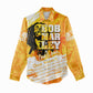 Legend Bob Reggae Afro Women Casual Shirt One Love One Heart Tropical Leaf