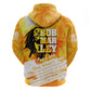 Legend Bob Reggae Afro Zip Hoodie One Love One Heart Tropical Leaf