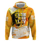 Legend Bob Reggae Afro Zip Hoodie One Love One Heart Tropical Leaf