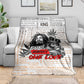 Afro King of Reggae Legend Bob Blanket Rastafari Lion Cannabis Typography Style