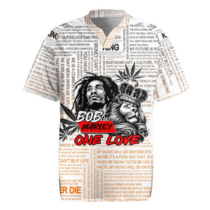 Afro King of Reggae Legend Bob Rugby Jersey Rastafari Lion Cannabis Typography Style