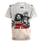 Afro King of Reggae Legend Bob Rugby Jersey Rastafari Lion Cannabis Typography Style