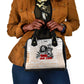 Afro King of Reggae Legend Bob Shoulder Handbag Rastafari Lion Cannabis Typography Style