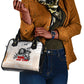 Afro King of Reggae Legend Bob Shoulder Handbag Rastafari Lion Cannabis Typography Style