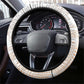 Afro King of Reggae Legend Bob Steering Wheel Cover Rastafari Lion Cannabis Typography Style