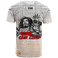 Afro King of Reggae Legend Bob T shirt Rastafari Lion Cannabis Typography Style
