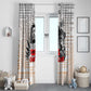 Afro King of Reggae Legend Bob Window Curtain Rastafari Lion Cannabis Typography Style