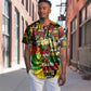 Black History Month Africa Baseball Jersey Strength Love and Justice Typography