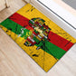 Black History Month Africa Rubber Doormat Strength Love and Justice Typography