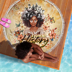 African Women Black History Beach Blanket Civil Rights Leaders My Roots