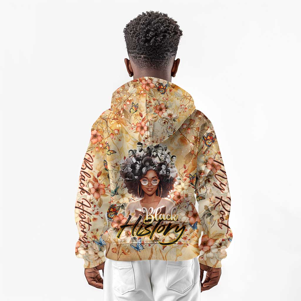 African Women Black History Kid Hoodie Civil Rights Leaders My Roots