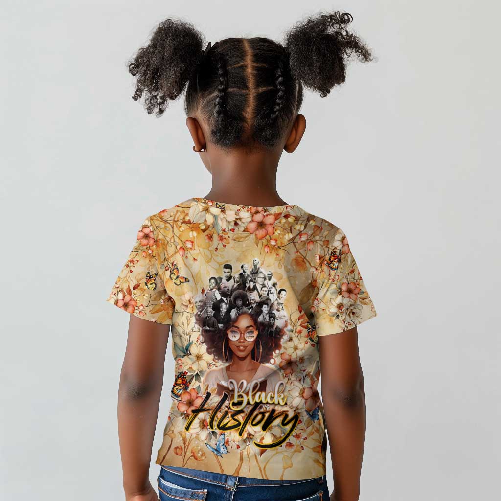 African Women Black History Kid T shirt Civil Rights Leaders My Roots