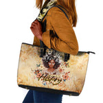 African Women Black History Leather Tote Bag Civil Rights Leaders My Roots