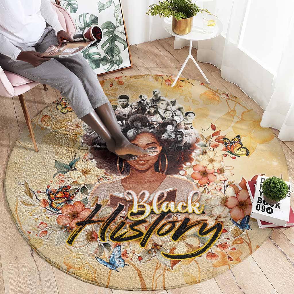 African Women Black History Round Carpet Civil Rights Leaders My Roots