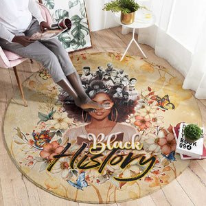 African Women Black History Round Carpet Civil Rights Leaders My Roots