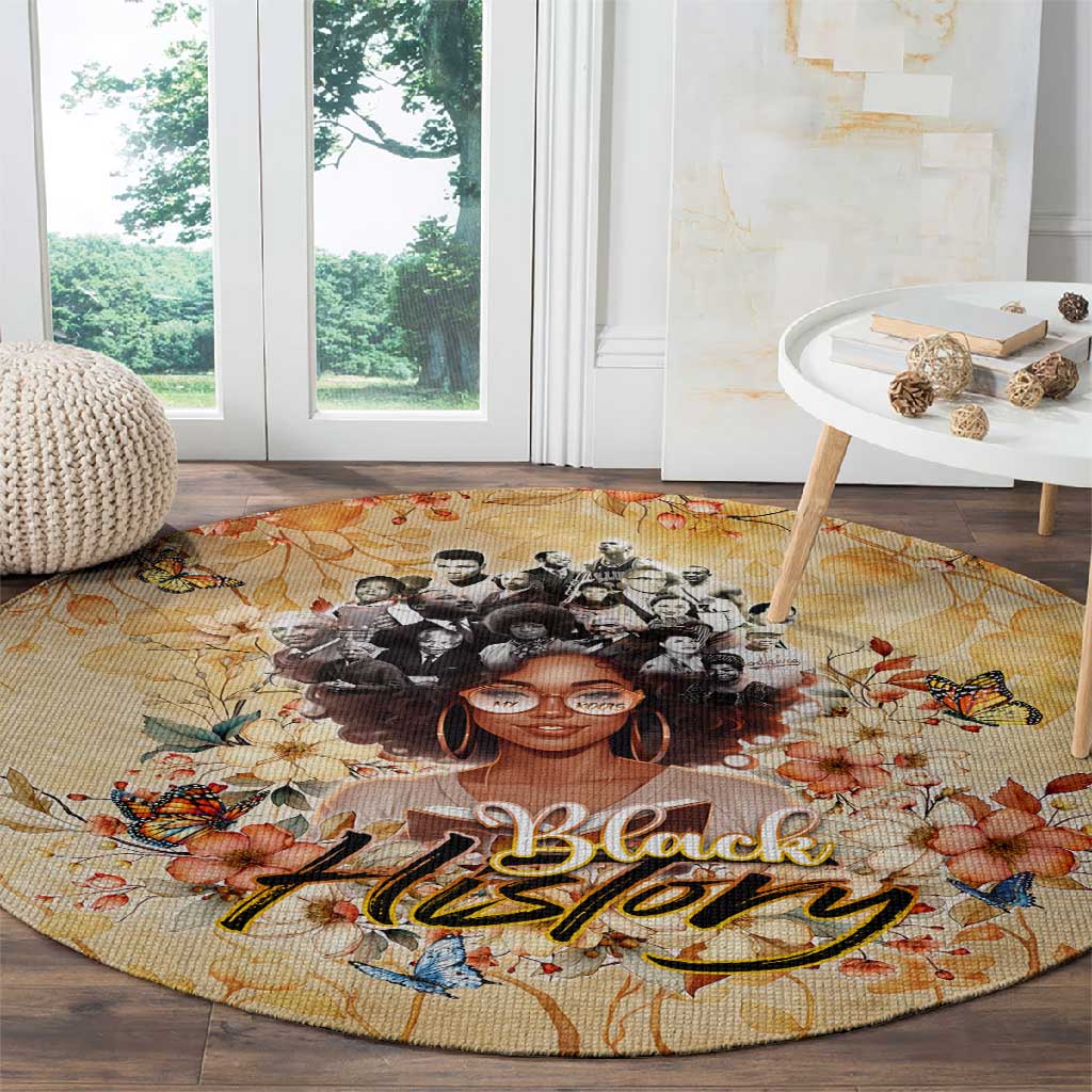 African Women Black History Round Carpet Civil Rights Leaders My Roots