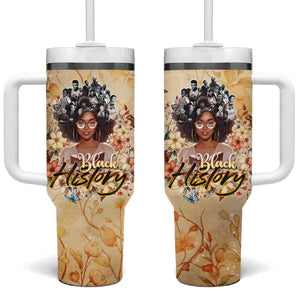 African Women Black History Tumbler With Handle Civil Rights Leaders My Roots