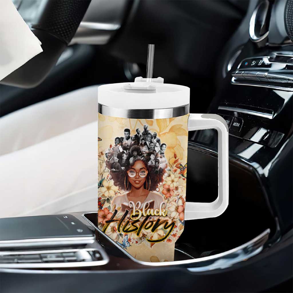 African Women Black History Tumbler With Handle Civil Rights Leaders My Roots