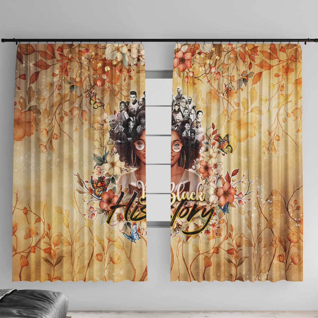 African Women Black History Window Curtain Civil Rights Leaders My Roots
