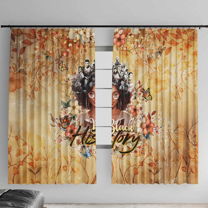 African Women Black History Window Curtain Civil Rights Leaders My Roots
