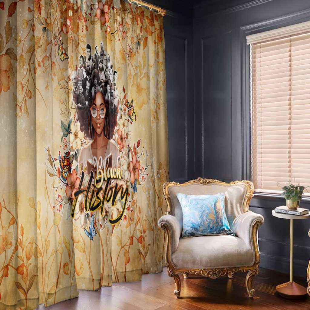 African Women Black History Window Curtain Civil Rights Leaders My Roots