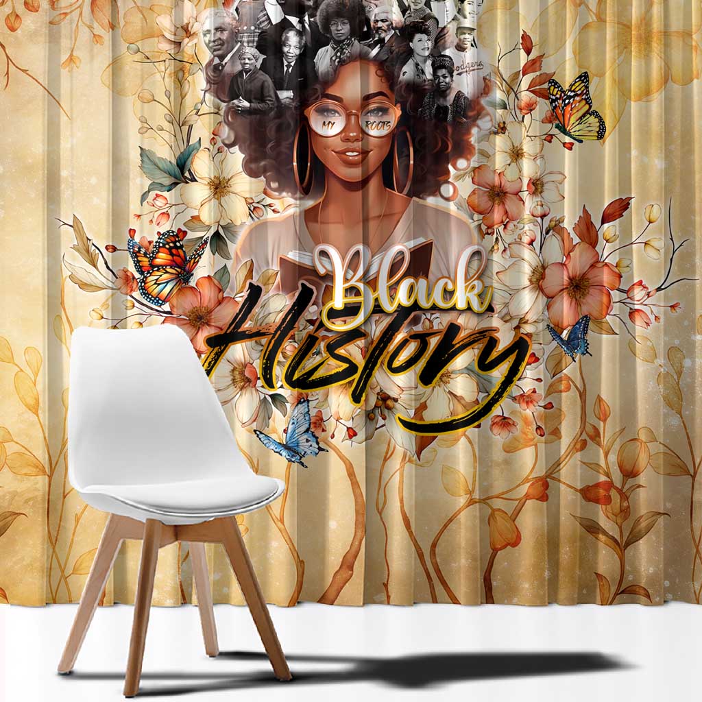 African Women Black History Window Curtain Civil Rights Leaders My Roots