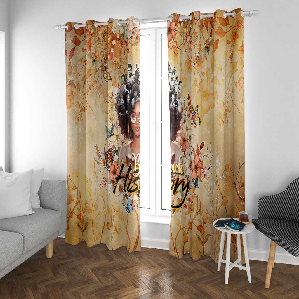 African Women Black History Window Curtain Civil Rights Leaders My Roots